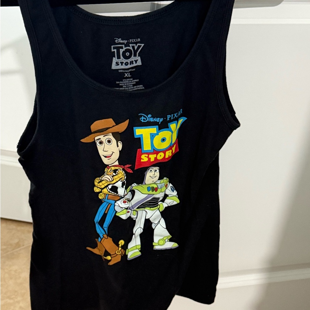 Toy Story Black Tank Top